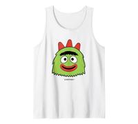 Yo Gabba Gabba! Brobee Green Character Big Face Débardeur