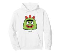 Yo Gabba Gabba! Brobee Green Character Big Face Sweat à Capuche
