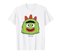 Yo Gabba Gabba! Brobee Green Character Big Face T-Shirt