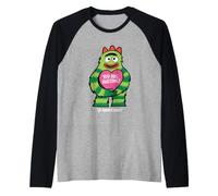 Yo Gabba Gabba! Brobee You are Awesome Heart Valentine's Day Manche Raglan