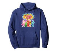 Yo Gabba Gabba! Colorful Character Cutouts TV Show Sweat à Capuche