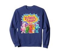 Yo Gabba Gabba! Colorful Character Cutouts TV Show Sweatshirt