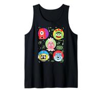 Yo Gabba Gabba! Colorful Friends with Doodles TV Show Débardeur