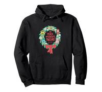 Yo Gabba Gabba! Peace on Earth Christmas Wreath Sweat à Capuche