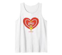 Yo Gabba Gabba! Plex Robot Love Heart Valentine's Day Débardeur