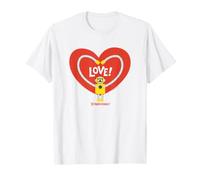 Yo Gabba Gabba! Plex Robot Love Heart Valentine's Day T-Shirt