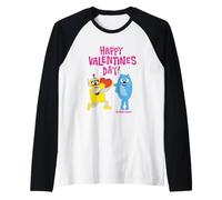 Yo Gabba Gabba! Plex Toodee Valentine's Day Manche Raglan