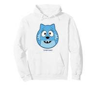 Yo Gabba Gabba! Toodee Blue Character Big Face Sweat à Capuche