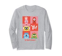 Yo Gabba Gabba! Yo Character Portrait Grid Manche Longue