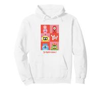Yo Gabba Gabba! Yo Character Portrait Grid Sweat à Capuche