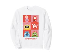 Yo Gabba Gabba! Yo Character Portrait Grid Sweatshirt