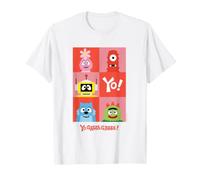 Yo Gabba Gabba! Yo Character Portrait Grid T-Shirt