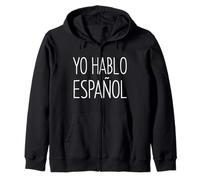 Yo Hablo, Español: Je Parle Espagnol, drôle Sweat à Capuche