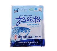 YO-HAPPY Jigging Bait, 1 Sac Secret Protein Fiber Autocollant Appât De Pêche Additif Matériel Poisson Carpe 30g