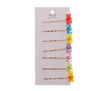 YO-HAPPY Mixed Cartoon Panda Bear Pinces À Cheveux Barrette Gummy Bear Candy Épingle À Cheveux Enfants Filles