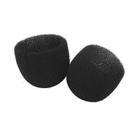 YO-HAPPY Noir Boule Ronde Forme Microphone Capuchon Pare-Brise Gril Mousse intérieure éponge pour SLX24 PGX24 PG58 BETA58A Couverture de Micro