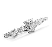 YO-HAPPY Pince à Cravate Vintage pour Hommes Fermoir de Barre de Cravate Plume Hibou fléchette Crochet de Voiture Pince à Cravate à Ongles