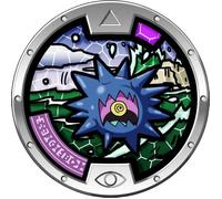 YO-KAI WATCH - Médaille Collector HURCHIN