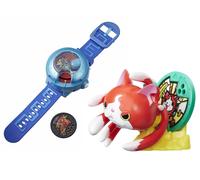 Yo-Kai Watch Montre à double projection Yo-Kai Watch Modèle U + figurine support Jibanyan