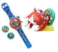 Yo-Kai Watch Pack montre parlante Yo-Kai Watch Modèle Zéro + Figurine support Jibanyan