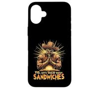 Yo, Let's Taco 'Bout Sandwiches Coque pour iPhone 16 Plus