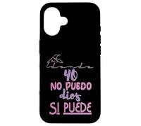 Yo no puedo, Dios si puede Coque pour iPhone 16