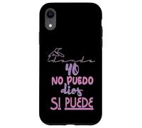 Yo no puedo, Dios si puede Coque pour iPhone XR