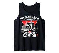 Yo No Ronco Yo Sueno Que Soy Un Camion Funny Trucker Débardeur