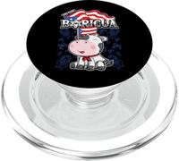 Yo Soy Boricua - Animaux Puerto Rico - Vache PopSockets PopGrip pour MagSafe