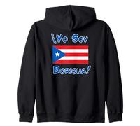 Yo Soy Boricua Drapeau Porto Rico Sweat à Capuche