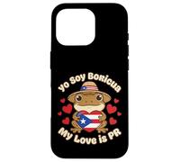 Yo Soy Boricua Mon « Amour » est PR Coquí Frog Porto Rico Coque pour iPhone 16 Pro