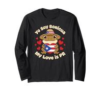 Yo Soy Boricua Mon « Amour » est PR Coquí Frog Porto Rico Manche Longue