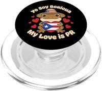 Yo Soy Boricua Mon « Amour » est PR Coquí Frog Porto Rico PopSockets PopGrip pour MagSafe