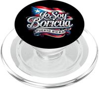 Yo Soy Boricua Pa Que Tu Lo Sepas Drapeau Portoricain Orgullo PopSockets PopGrip pour MagSafe