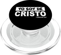 Yo Soy de Cristo, Christian Believer Faith God Religious PopSockets PopGrip pour MagSafe