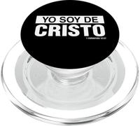 Yo Soy de Cristo, Jesus Bible Verse Religious Christian PopSockets PopGrip pour MagSafe