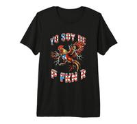 Yo Soy De Porto Rico Rooster P FKN R Day Parade T-Shirt Haut de Gamme