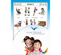 Yo-Yee Flashcards Grandes Cartes Images pour l’Encouragement linguistique - Verbe 3 - pour l’enseignement de l‘français à la garderie, au Jardin d’Enfants et à l’école Primaire