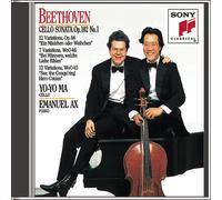 Yo-Yo Ma & Ax – Beethoven : Sonate pour violoncelle n°4 et Variations – CD – Sony