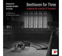 YO-YO MA LEONIDAS KAVAKOS EMANUEL AX - BEETHOVEN FOR THREE SYMPHONY - F15z