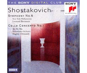 Yo-Yo Ma - Symphony No. 5 (1979), Cello Concerto No. 1 (1982) (Sony Digital Club)