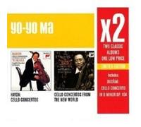 YO-YO-MA "X2 CONCERTOS FROM THE NEW WORLD..." 2 CD NEW