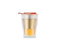 YO-YO SET Tasse à thé - 0,35 L - Verre double paroi - Infuseur inox