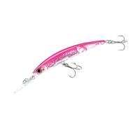 Yo-Zuri Crystal 3D Minnow Deep Diver articulé Leurre, Rose Fluo, 5-1/4 inches