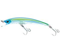 Yo-Zuri Crystal 3D Minnow Leurre Flottant Bleu Jaune 10,2 cm