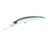 Yo-Zuri Crystal Minnow Deep Diver Leurre Flottant Bleu Sardine 11,4 cm