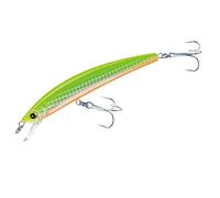 Yo-Zuri Crystal Minnow Leurre Flottant 5-1/4" Chartreuse holographique