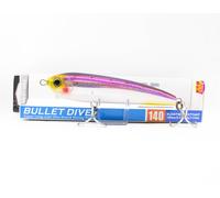 Duel Bullet Dive Sinking Stickbait 50g 140 Mm Argenté