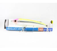 Duel Bullet Dive Sinking Stickbait 50g 140 Mm Argenté