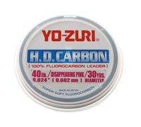Yo-Zuri 27,4 m HD fluorocarbone Ligne de pêche, Rose, 18,1 Kilogram